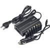 Alimentatore Universale 120W Notebook Caricatore 9 Connettori Adattatori PC Auto