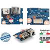 Lenovo G580 G 580 DC-al potere board connettore JACK USB PORT SOCKET