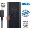 Dell Alimentatore TYPE-C ORIGINALE DELL 19,5V 3,25A 65W JYJNW M1WCF HA65NM190