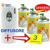 Orma Erogatore + AIR CONTROL S → 3 / 6 / 12 bombolette Insetticida a Base di Piretro