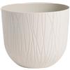 Vaso Plastecnic rotondo da esterno interno vasi in plastica per piante fiori