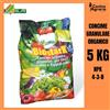 AL.FE Concime organico granulare BIOSTARK per orto prato agrumi NP fertilizzante 5 kg