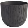 Vaso Plastecnic rotondo da esterno interno vasi in plastica per piante fiori