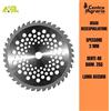 Disco per decespugliatore per rovi testina lama in acciaio 40 denti 255 mm