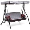 TOP SHOP CUSCINO + TETTUCCIO PER DONDOLO 3 POSTI ZANZIBAR ANTRACITE ORIGINALE 2026