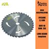 Disco per decespugliatore per rovi tungsteno lama in acciaio 40 denti 255 mm