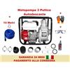amc Motopompa 3 Pollici a scoppio 4 tempi 1000 L/Minuto + Accessori