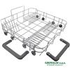 Rex Electrolux AEG CESTELLO INFERIORE CON ROTELLE LAVASTOVIGLIE REX ELECTROLUX 4055385498 ORIGINALE