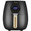 Ardes Friggitrice ad Aria 5L Air Fryer Display Touchscreen Facile Da Pulire 7 Prog.