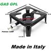 PROFESSIONALE FORNELLONE 30x30 GAS GPL 7Kw IN GHISA CON TELAIO IN LAMIERA PESANTE PROF 3 2024