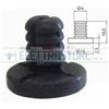 Electrolux REX ELECTROLUX GOMMINO ANTIGRAFFIO PER GRIGLIA CUCINA GAS 4pz 50252309005