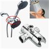 Deviatore 3 Vie Soffione Doccia Deviatore Bagno Casa Doccia Braccio Montato Arge