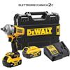 DEWALT DCF891P2T-QW avvitatore impulsi 18v brushless 2 batterie 5ah 1/2" 1084Nm