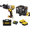 DEWALT DCK210P2T dcd996 dcs386 2 batterie 18v 5ah dcb184 2 valigette tstak