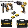 DEWALT DCK227P2T kit 18v avvitatore a percussione dcd996p2 tassellatore dch172nt