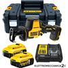 DEWALT DCS369P2 sega universale compatta 18v 2x5ah brushless tstak dcd369m2