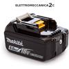MAKITA BL1850B batteria originale 18v-5ah indicatore di carica 197280-8