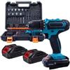 Trapano Avvitatore a Percussione 48V con Doppia Batteria Valigetta Accessoriata