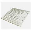 Tappeto Pedana Antiscivolo PER Doccia Esterno Interno 60X60 Bianco IN Plastica