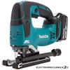 MAKITA DJV182RTJ seghetto 18V brushless 2 batterie 5ah 135mm valigetta Makpac