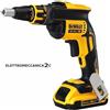 DEWALT DCF620D1 avvitatore cartongesso 18v 1x2ah brushless 4400g/min dcf620d2