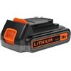 Black & Decker BLACK+DECKER BL2018 Batteria al Litio 18V 2.0Ah