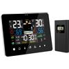 Stazione Meteo Sunrise Sunset Touch Screen Sveglia Termometro Igrometro Wireles