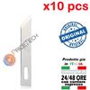 SET 10 LAME BISTURI TAGLIERINO CUTTER DI PRECISIONE COLTELLO INTAGLIO LEGNO