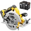 DEWALT DCS570NT-XJ sega circolare 18v brushless solo corpo macchina tstak