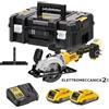 DEWALT DCS571D2 sega circolare compatta 18v 2x2ah lama 115mm max38mm dcs571p2