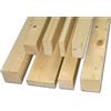 PZ 10 Listello In Legno Di Abete Piallato 20X30,Listelli H2mt