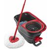VILEDA TURBOSMART KIT MOP LAVAPAVIMENTO SECCHIO STRIZZATOIO PEDALE ROTANTE 2024