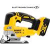 DEWALT DCS334P2-QW seghetto alternativo 18v 2 batterie 5ah 135mm brushless va...