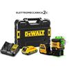 DEWALT DCE089D1G18-QW tracciatore laser 12/18v 3 linee verdi 360° autolivella...