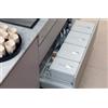TECNOINOX Bidoni Raccolta Differenziata Cassettoni 4 Contenitori 120cm Bianco Tecnoinox T2