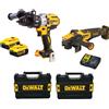 DEWALT DCK212P2T dcd996 dcg409 2 batterie 18v 5ah dcb184 2 valigette tstak