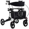 INTERMED Rollator Deambulatore girello per anziani Sparta in alluminio con ruote anterior