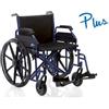 Moretti Spa Sedia a Rotelle Carrozzina Pieghevole -DUAL GO!- 38 CM Art. CP205-38