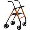 INTERMED Rollator Deambulatore girello per anziani PARIGI TOP in alluminio con ruote e si