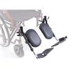 Moretti Spa Coppia Pedane elevabili verniciate per Sedia a Rotelle Carrozzina modelli CP100