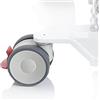 Moretti Spa Ruota con freno per Verticalizzatore per disabili linea KOMPASS Art. RIR123