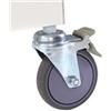 Moretti Spa Ruota con Freno Compatibile con letto degenza Moretti Serie GERANIO e GARDENIA M