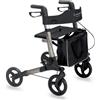 Moretti Spa Rollator Deambulatore Girello per Anziani in Alluminio OCEANO 2.0 Art. RP545 --