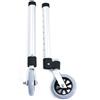 Moretti Spa Coppia Ruote Piroettanti 8 fori 10 cm per deambulatori a 2 mani Art. RV7121-8