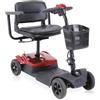 Moretti Spa Scooter elettrico per disabili Mobility 200 Rosso Portata max 113 Kg