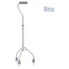 Moretti Spa Bastone Per Anziani Tripode Regolabile In Altezza Manico APERTO Art. RP720