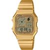 Casio Orologio CASIO A-130WEG-9AEF Digitale VINTAGE Acciaio Gold Chrono Timer Alarm