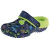 DE FONSECA CROCS INVERNALI DA BAMBINO U716 ANCONA BLU VERDE DAL 30 AL 35