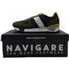NAVIGARE SCARPE SNEAKERS DA UOMO 413602 VERDE BLU CASUAL DAL 40 AL 44 NEW