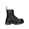 LUMBERJACK SCARPE ANFIBIO DONNA SWC1501 PLATFORM PELLE NERO ZIP DAL 36 AL 41 NEW